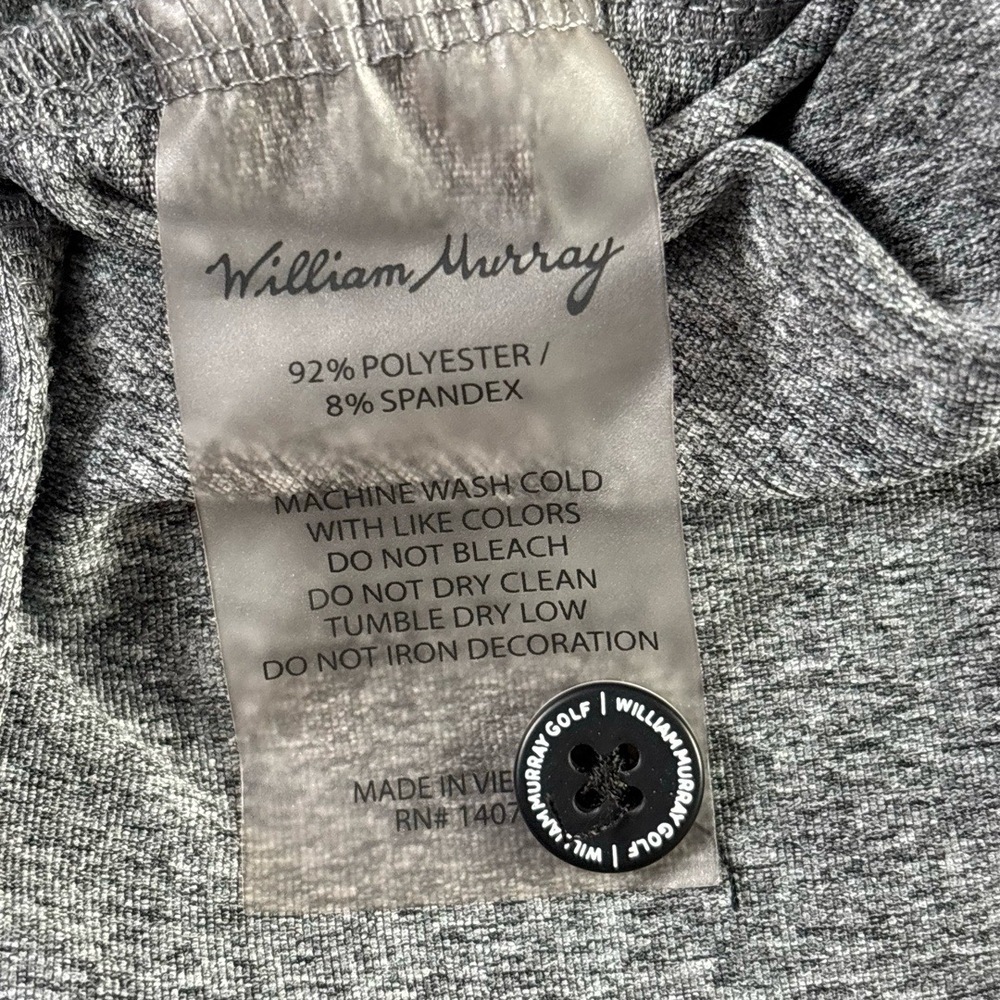 William Murray Polo Golf Short Sleeve Shirt First Tee Austin Texas Mens Large - Picture 9 of 15